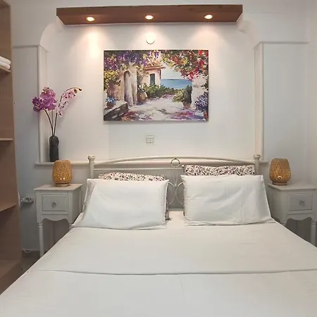 Island Flavor - Naxos Seaview Retreat With Balcony アパート