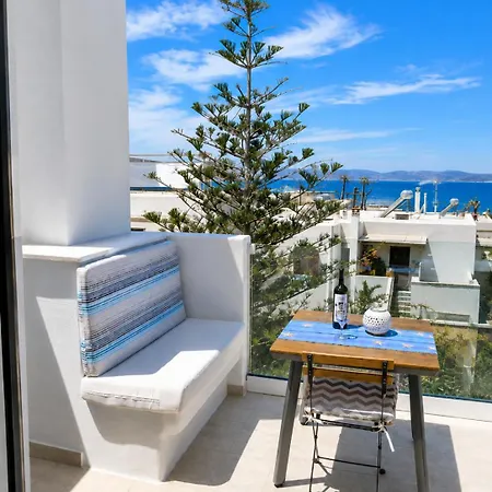 アパート Island Flavor - Naxos Seaview Retreat With Balcony Naxos City
